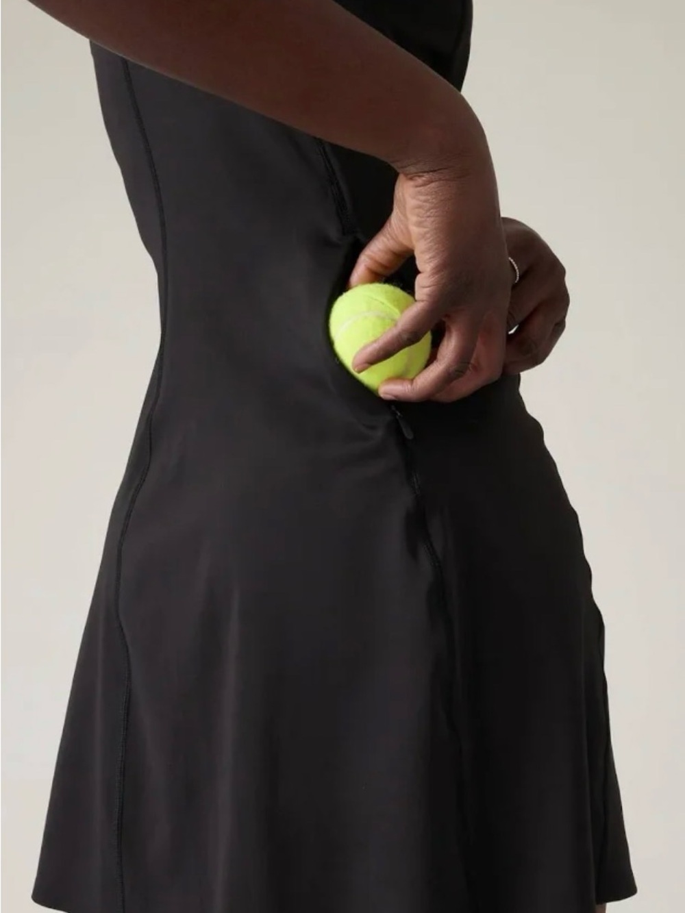 Athleta Black Sleeveless Mini Dress - Picture 8 of 8